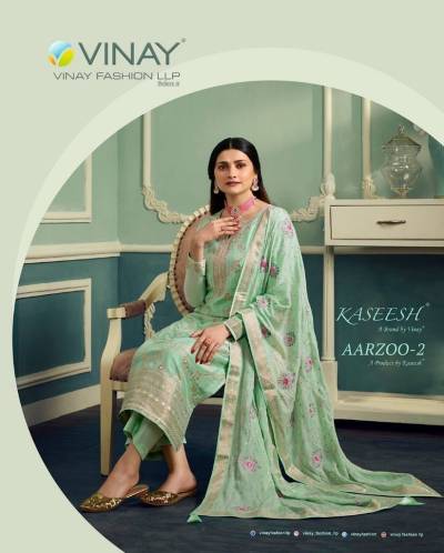 Aarzoo Vol 2 By Vinay Designer Salwar Kameez Collection
